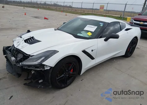 2016 Chevrolet Corvette Stingray z USA, uszkodzony, nr VIN 1G1YB2D70G5120774